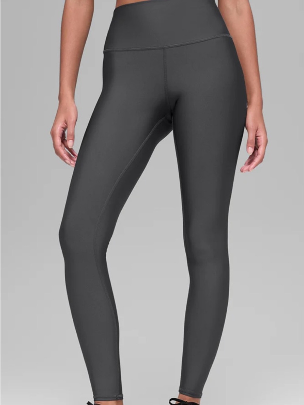 Alo Charcoal Grey Airlift High-Waist Leggings